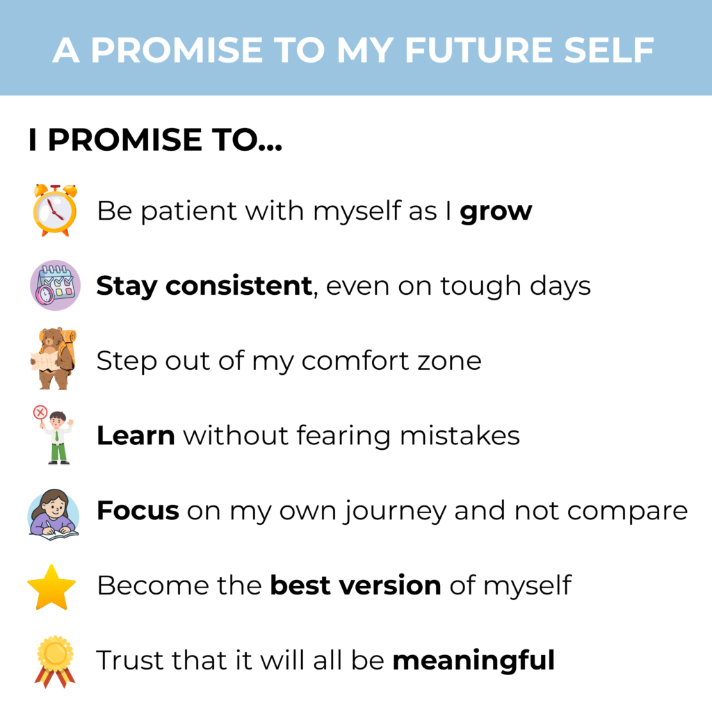 A Promise to My Future Self Northgate Education 1